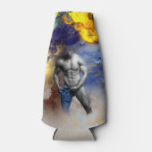 SlipperyJoe's Man Dampfschienenlose abs-Sechspack- Flaschenkühler (Vorderseite)