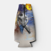 SlipperyJoe's Man Dampfschienenlose abs-Sechspack- Flaschenkühler (Rückseite)