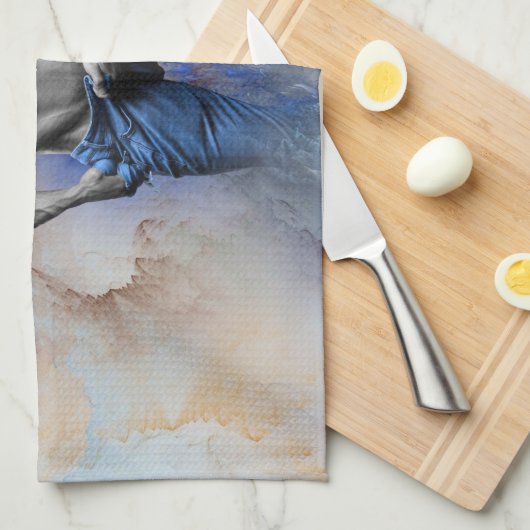 SlipperyJoe's Man Dampfschienenlose abs-Sechspack- Geschirrtuch (Viertel Falte)