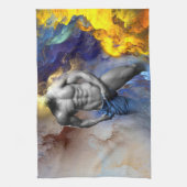 SlipperyJoe's Man Dampfschienenlose abs-Sechspack- Geschirrtuch (Vertikal)