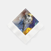 SlipperyJoe's Man Dampfschienenlose abs-Sechspack- Serviette (Ecke)