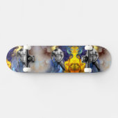 SlipperyJoe's Man Dampfschienenlose abs-Sechspack- Skateboard (Horizontal)