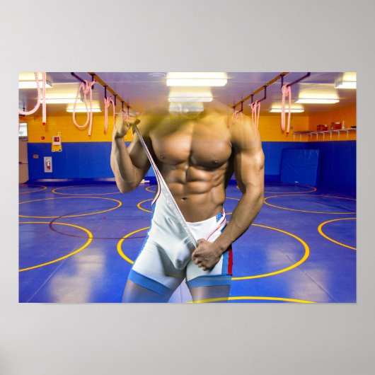 SlipperyJoe's Man Sechserpack-Wrestling-Singlet-Fi Poster (Vorne)