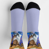 SlipperyJoe's Man six-pack wrestling singlet gym b Socken (Oben)