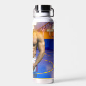 SlipperyJoe's Man six-pack wrestling singlet gym b Trinkflasche (Rückseite)