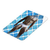 SlipperyJoe's Mann Unterwäsche 6-Pack Brustkorb mä Magnet (Linke Seite)