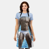 SlipperyJoe's Mann Unterwäsche 6-Pack Brustkorb mä Schürze (Getragen)