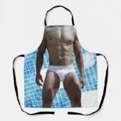 SlipperyJoe's Mann Unterwäsche 6-Pack Brustkorb mä Schürze (Vorderseite)