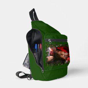 SlipperyJoe's männliche Brust Sechserpack Bauch na Crossbody Bag