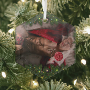 SlipperyJoe's männliche Brust Sechserpack Bauch na Ornament Aus Glas
