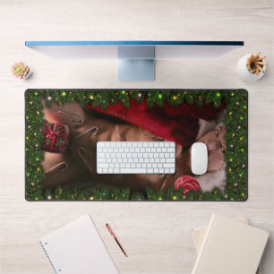 SlipperyJoe's männliche Brust Sechserpack Bauch na Schreibtischunterlage