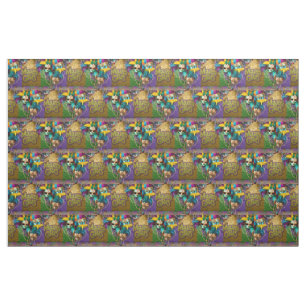SlipperyJoe's Mardi Gras Bead Necklaces verdoppelt Stoff