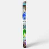 SlipperyJoe's Mardi Gras Männer lila goldgrüner Ba Samsung Galaxy Hülle (Rückseite (Horizontal))