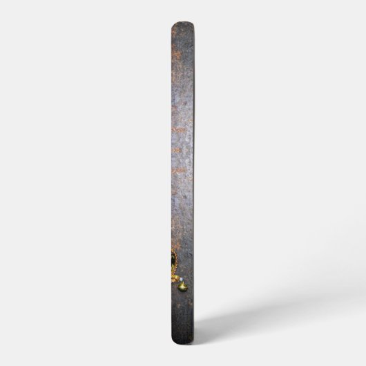 SlipperyJoe's Mardi Gras Mask lila goldgrünes Bl Samsung Galaxy Hülle (Linke Seite)