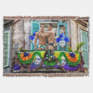 SlipperyJoe's Mardi Gras maskiert Perlendekoration Decke