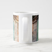 SlipperyJoe's Mardi Gras maskiert Perlendekoration Jumbo-Tasse (Rückseite)