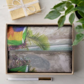 SlipperyJoe's Mardi Gras maskiert Perlendekoration Seidenpapier (Geschenk)