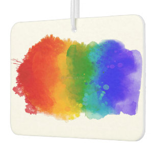SlipperyJoe's moderne Pride-Splatter-Energie und - Autolufterfrischer