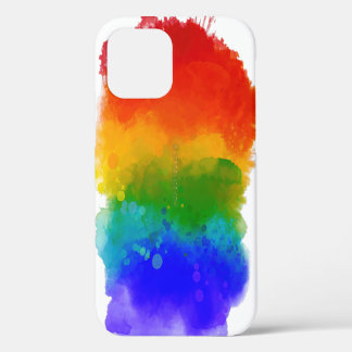 SlipperyJoe's moderne Pride-Splatter-Energie und - Case-Mate iPhone Hülle