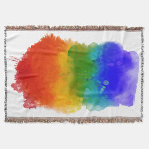 SlipperyJoe's moderne Pride-Splatter-Energie und - Decke