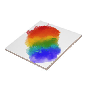 SlipperyJoe's moderne Pride-Splatter-Energie und - Fliese