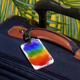 SlipperyJoe's moderne Pride-Splatter-Energie und - Gepäckanhänger