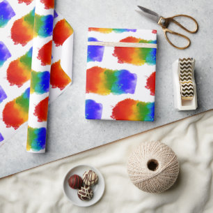SlipperyJoe's moderne Pride-Splatter-Energie und - Geschenkpapier