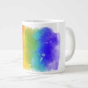 SlipperyJoe's moderne Pride-Splatter-Energie und - Jumbo-Tasse