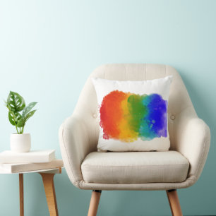 SlipperyJoe's moderne Pride-Splatter-Energie und - Kissen
