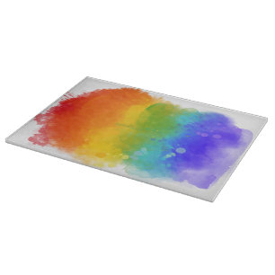 SlipperyJoe's moderne Pride-Splatter-Energie und - Schneidebrett