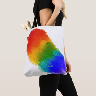 SlipperyJoe's moderne Pride-Splatter-Energie und - Tasche