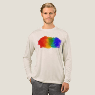 SlipperyJoe's moderne Pride-Splatter-Energie und - Tri-Blend Shirt