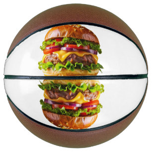 SlipperyJoes mundwässernder Cheeseburger knusprig Basketball