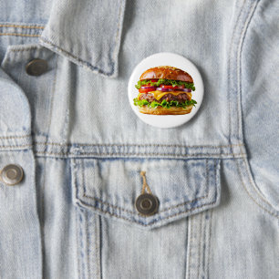 SlipperyJoes mundwässernder Cheeseburger knusprig  Button