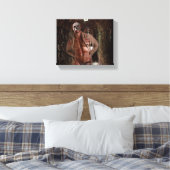 SlipperyJoe's muscular ghost stone tunnel Hallowee Leinwanddruck (Insitu (Schlafzimmer))