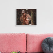 SlipperyJoe's muscular ghost stone tunnel Hallowee Leinwanddruck (Insitu (Wohnzimmer))