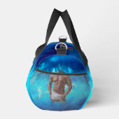 SlipperyJoe's muskulöse, bärtige, weiße Unterwäsch Duffle Bag (Rechts)