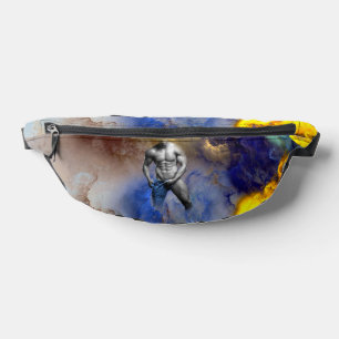 SlipperyJoe's muskulöse Mann-Physik-Dampf-Shirtle Bauchtasche