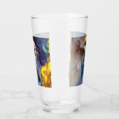 SlipperyJoe's muskulöse Mann-Physik-Dampf-Shirtle Glas (Rechts)