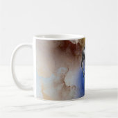 SlipperyJoe's muskulöse Mann-Physik-Dampf-Shirtle Kaffeetasse (Links)