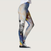 SlipperyJoe's muskulöse Mann-Physik-Dampf-Shirtle Leggings (Rechts)