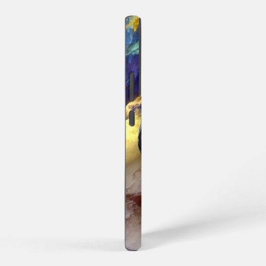 SlipperyJoe's muskulöse Mann-Physik-Dampf-Shirtle Samsung Galaxy Hülle (Rechte Seite)