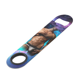 SlipperyJoe's muskulöse Männerunterwäsche Beule ko Speed Flaschenöffner