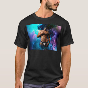 SlipperyJoe's muskulöse Männerunterwäsche Beule ko T-Shirt