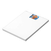 SlipperyJoe's muskulöse, shirriless 6-Pack-Gymnast Notizblock (Rotiert)