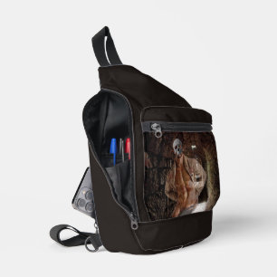 SlipperyJoe's muskulöser Geisterstein dümmlich bel Crossbody Bag