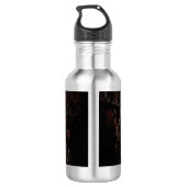 SlipperyJoe's muskulöser Geisterstein dümmlich bel Edelstahlflasche (Rückseite)