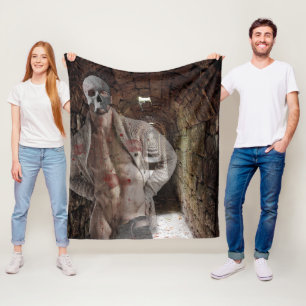 SlipperyJoe's muskulöser Geisterstein dümmlich bel Fleecedecke