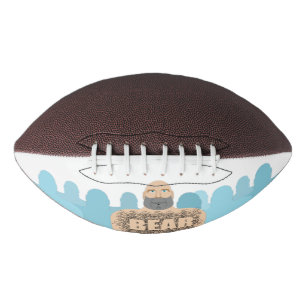 SlipperyJoe's muskulöser kahler Bärenmann stilisie Football