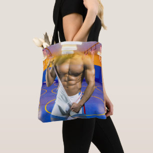 SlipperyJoe's muskulöser Mann Bauchspeck Sechserpa Tasche